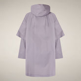 Women's Rain Jacket Tasha in Mauve - Manteaux pour femmes | Save The Duck