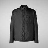 Men's Jani Shirt Jacket in Sandalwood Brown | Save The Duck