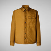 Men's Jani Shirt Jacket in Navy Blue | Save The Duck