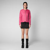Women's Carina Puffer Jacket in Gem Pink - Women's Animal-Free Puffer jackets | Save The Duck