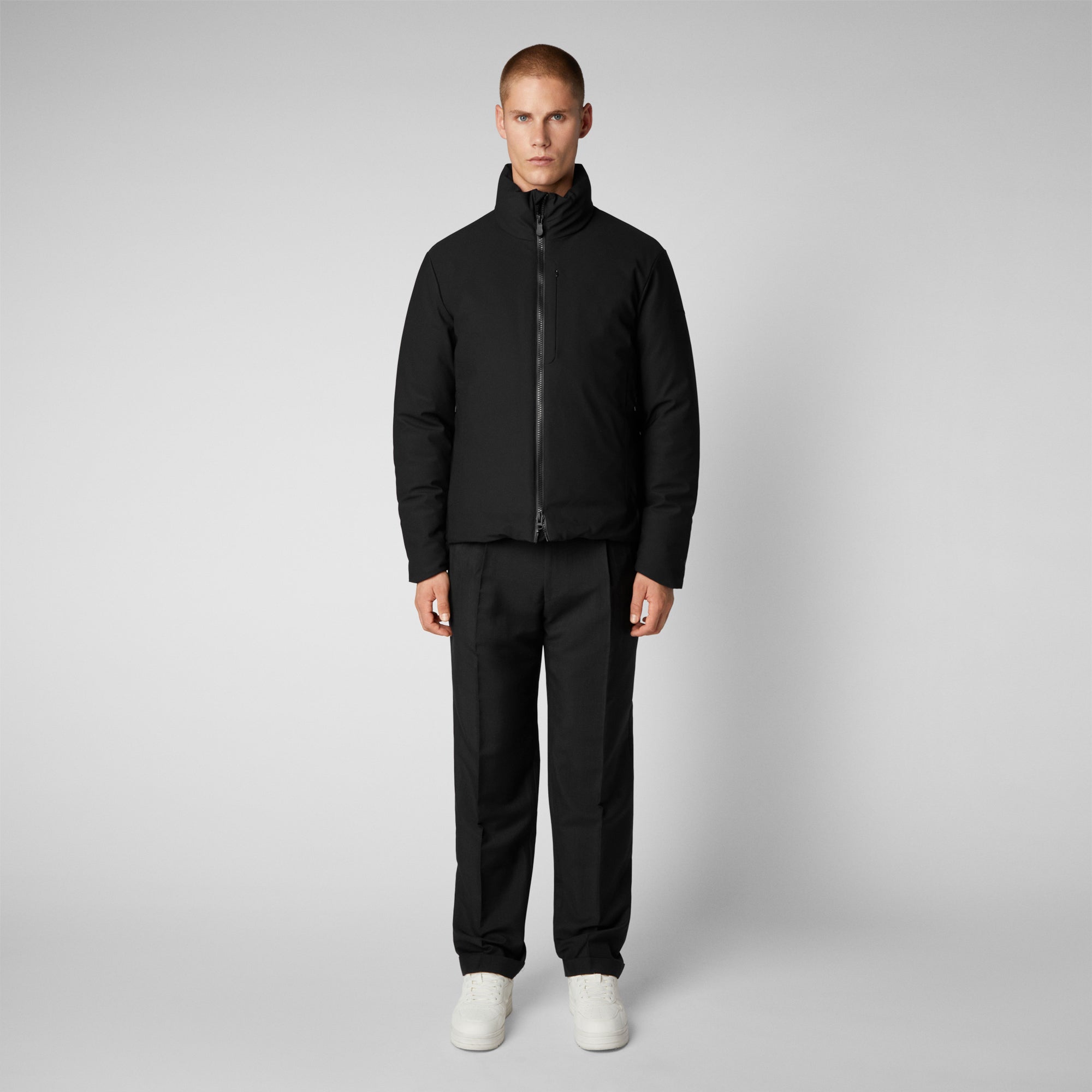 Men's Eurotium Jacket in Black - Save The Duck