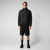 Men's Hyssop Jacket in Black - Men's Raincoats | Save The Duck