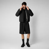 Men's Hyssop Jacket in Black - Men's Raincoats | Save The Duck