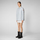 Women's Ula Jacket in Foam Grey - Women's Animal-Free Puffer jackets | Save The Duck