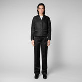 Women's Iva Shirt Jacket in Black | Save The Duck