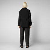Women's Sofi Trench Coat in Black - Women | Save The Duck