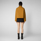 Women's Maggie Jacket in Sandalwood Brown - Women's Icons | Save The Duck