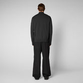 Men's Indio Sweater Jacket in Black - Spring Summer 2024 Men's Collection | Save The Duck