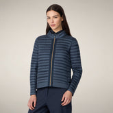 Women's Puffer Jacket Reya in Night Blue | Save The Duck