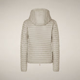 Women's Puffer Jacket Alexa in Pearl Grey - Manteaux pour femmes | Save The Duck