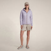 Women's Puffer Jacket Alexa in Opal Lilac - Manteaux pour femmes | Save The Duck