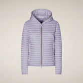 Women's Puffer Jacket Alexa in Opal Lilac - Manteaux pour femmes | Save The Duck