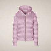 Women's Puffer Jacket Alexa in Bubble Pink - Manteaux pour femmes | Save The Duck