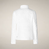 Women's Puffer Jacket Andreina in White - Manteaux pour femmes | Save The Duck