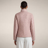 Women's Puffer Jacket Andreina in Baby Pink - Manteaux pour femmes | Save The Duck