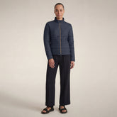 Women's Puffer Jacket Andreina in Blue Black - Manteaux pour femmes | Save The Duck