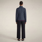 Women's Puffer Jacket Andreina in Blue Black - Manteaux pour femmes | Save The Duck