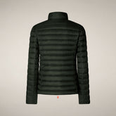 Women's Puffer Jacket Carly in Snake Green - Manteaux pour femmes | Save The Duck