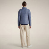 Women's Puffer Jacket Carly in Cornflower Blue - Manteaux pour femmes | Save The Duck