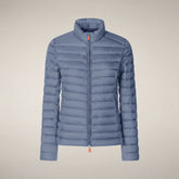 Women's Puffer Jacket Carly in Cornflower Blue - Manteaux pour femmes | Save The Duck