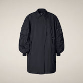 Women's jacket lauryn in blue black - Layering Woman | Save The Duck