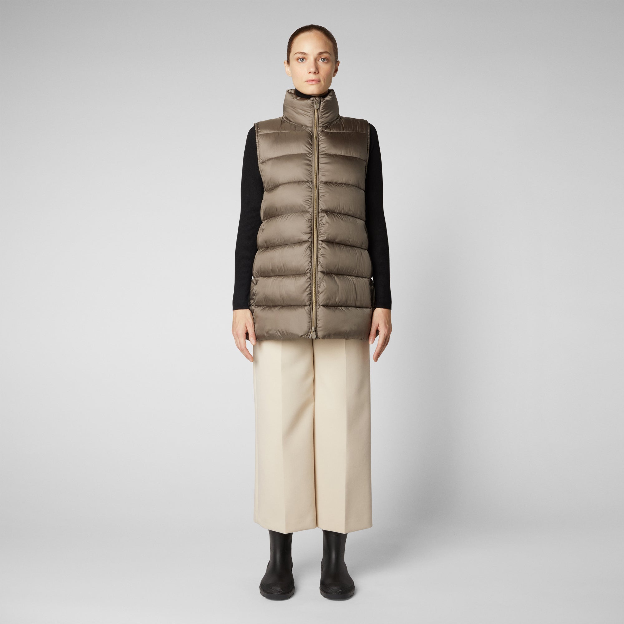 Uniqlo puffer vest sales womens