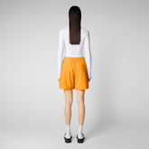 Women's Brona Skort in Sunshine Orange - Women's Pants & Skirts | Save The Duck