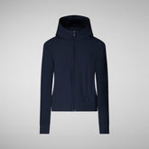 Women's Pear Hooded Jacket in Vanilla | Save The Duck
