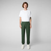 Men's Favolus Sweatpants in Ivy Green - Men's Athleisure | Save The Duck