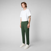 Men's Favolus Sweatpants in Ivy Green | Save The Duck