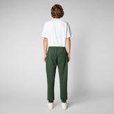 Men's Favolus Sweatpants in Ivy Green - Men's Athleisure | Save The Duck