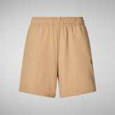 Women's Halima Shorts in Biscuit Beige | Save The Duck