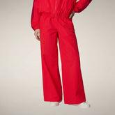 Women's pants yenna in red | Save The Duck