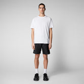 Men's Adelmar T-Shirt in White - Men's T-Shirts & Sweatshirts | Save The Duck