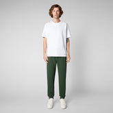 Men's Onkob T-Shirt in Off White | Save The Duck