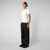 Women's Abola T-Shirt in Off White - Women's Athleisure | Save The Duck
