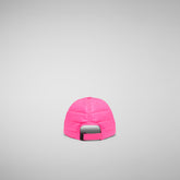 Unisex Pim Cap in Fluo Pink - Men's Accessories | Save The Duck