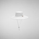 Unisex Cruz Hat in White - Women's Accessories | Save The Duck