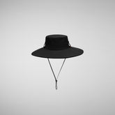 Unisex Cruz Hat in Black | Save The Duck