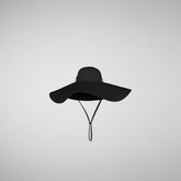 Unisex Bex Hat in Black | Save The Duck