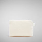 Unisex Itea Pochette Bag in Off White - Men's Accessories | Save The Duck