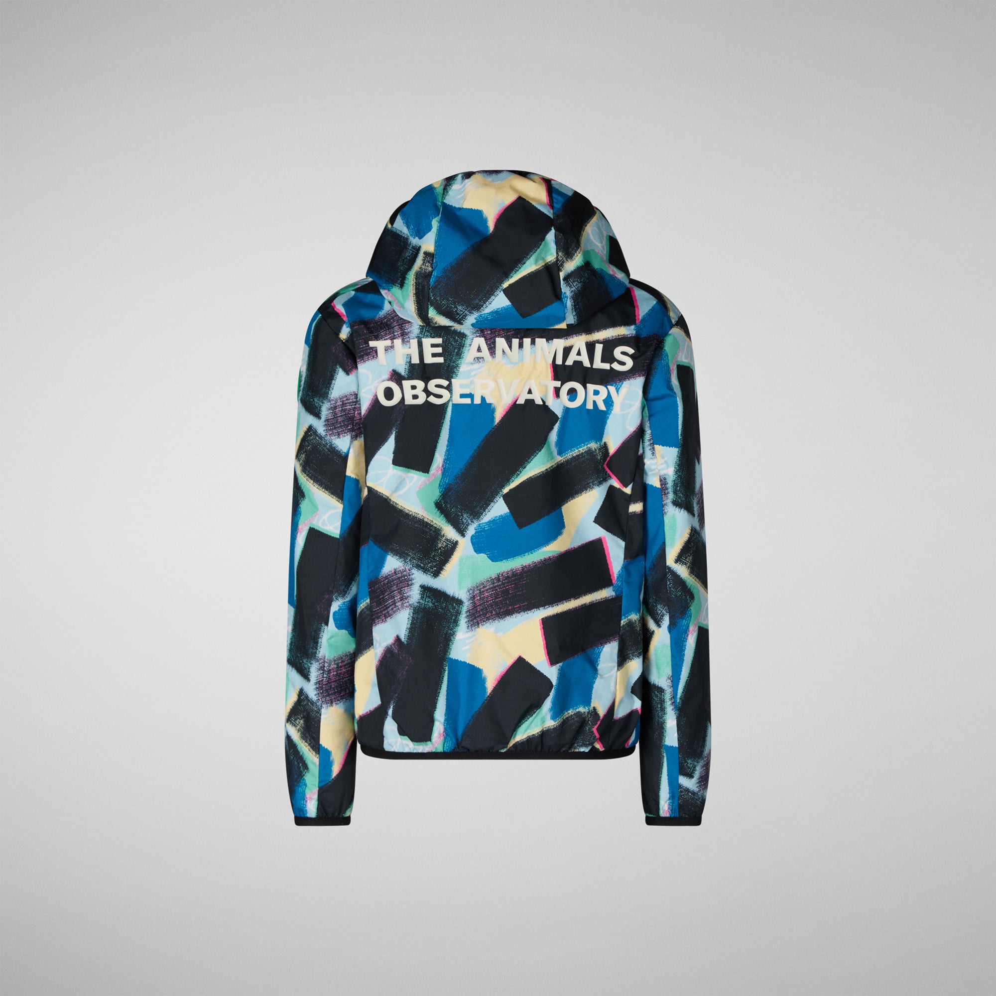 CALF JUNIOR:SAVE THE DUCK BOY JACKET in WIPI in TAO CAMO MULTICOLOUR