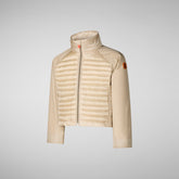 Girls' Irie Jacket in Shore Beige - New In Girls' | Save The Duck