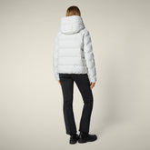 Women's Parka Arena in Fog Grey - Arctic Woman | Save The Duck