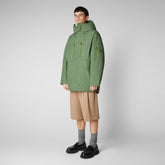 Men's Alain Jacket in Leaf Green - Pro-Tech Collection | Save The Duck