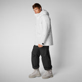 Men's jacket Keaton in white - TIMELESS PIECES | Save The Duck