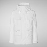 Men's jacket Keaton in white | Save The Duck