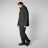 KEATON:MAN VESTE PRO-TECH en EPIK en noir - Pro-Tech Man | Save The Duck