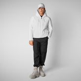 Man's jacket Benedict in white - Pro-Tech Man | Save The Duck