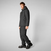 Men's jacket Benedict in black - Men's Technical Jackets and Pro-Tech Coats | Save The Duck